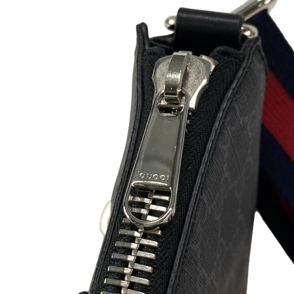 GUCCI GG Supreme Leather Shoulder Bag 935-071225 - Picture 9 of 15